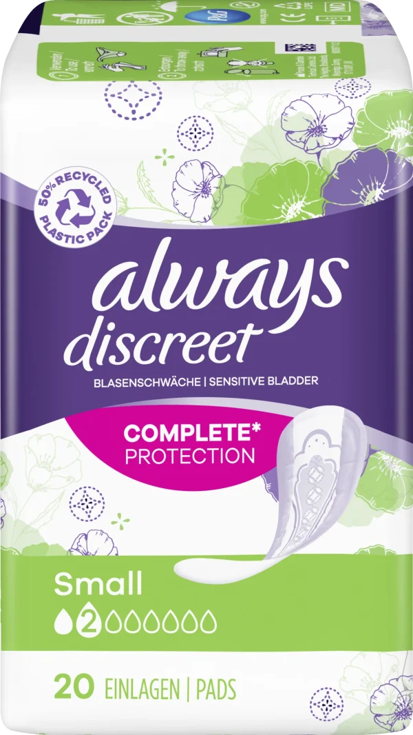 Always® Discreet Inkontinenz Small 3