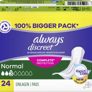 Always® Discreet Inkontinenz Normal Big Pack 16