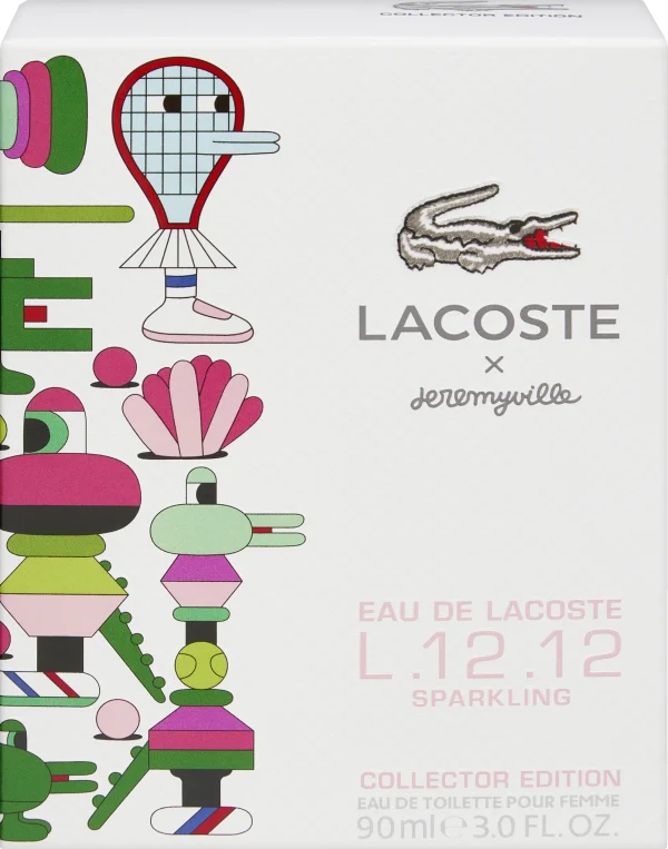 Lacoste L.12.12 Sparkling X Jeremyville, EdT 90 Ml 3