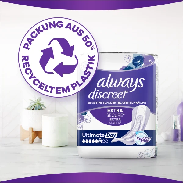 Always® Discreet Inkontinenz Ultimate Tag 7
