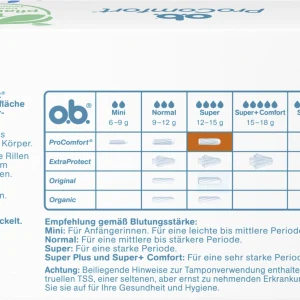 O.b. ProComfort Tampons Super 11