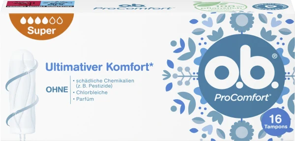 O.b. ProComfort Tampons Super 1