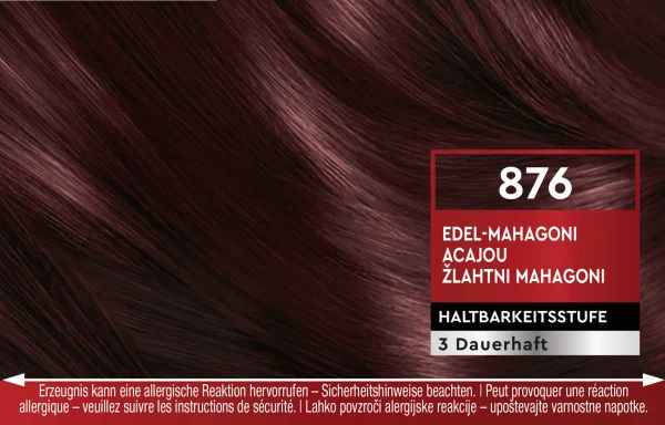 Schwarzkopf Brillance Intensiv-Color-Creme 876 Edel-Mahagoni 6