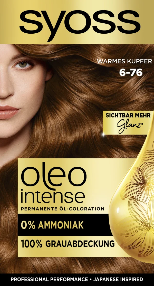 Syoss Professional Performance Oleo Intense Permanente Öl-Coloration 6-76 Warmes Kupfer 1