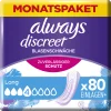Always® Monatspaket Discreet Inkontinenz-Einlagen Long 16
