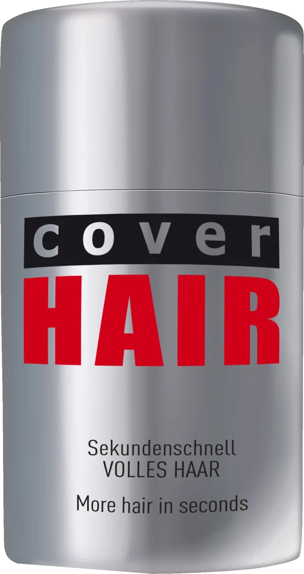 COVER HAIR Haarverdichtung Mit Schütthaar Mittelbraun 3