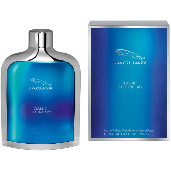 Jaguar Classic Electric Sky, EdT 100 Ml 4