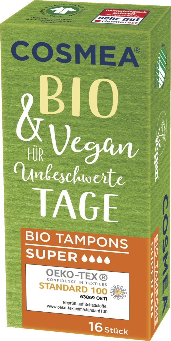 Cosmea Bio Tampons Super 1