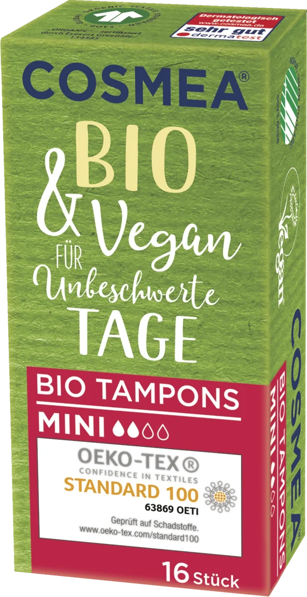 Cosmea Bio Tampons Mini 1