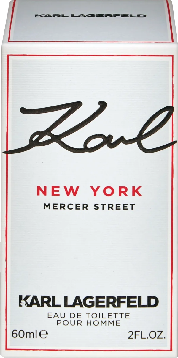 KARL LAGERFELD New York Mercer Street, EdT 60 Ml 3
