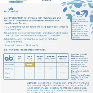 O.b. ProComfort Tampons Normal 11