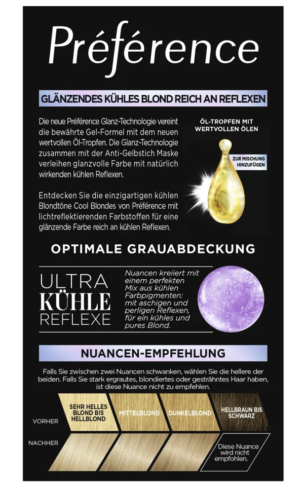 L’Oréal Paris Préférence Cool Blondes 8.1 Helles Kühles Blond (Kopenhagen) 5