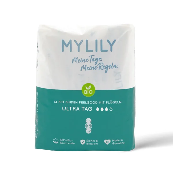 MYLILY Bio Binden Feelgood Mit Flügeln Ultra Tag 1