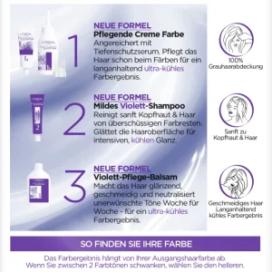L’Oréal Paris Excellence Cool Creme 7.11 Ultra Kühles Mittelblond 12