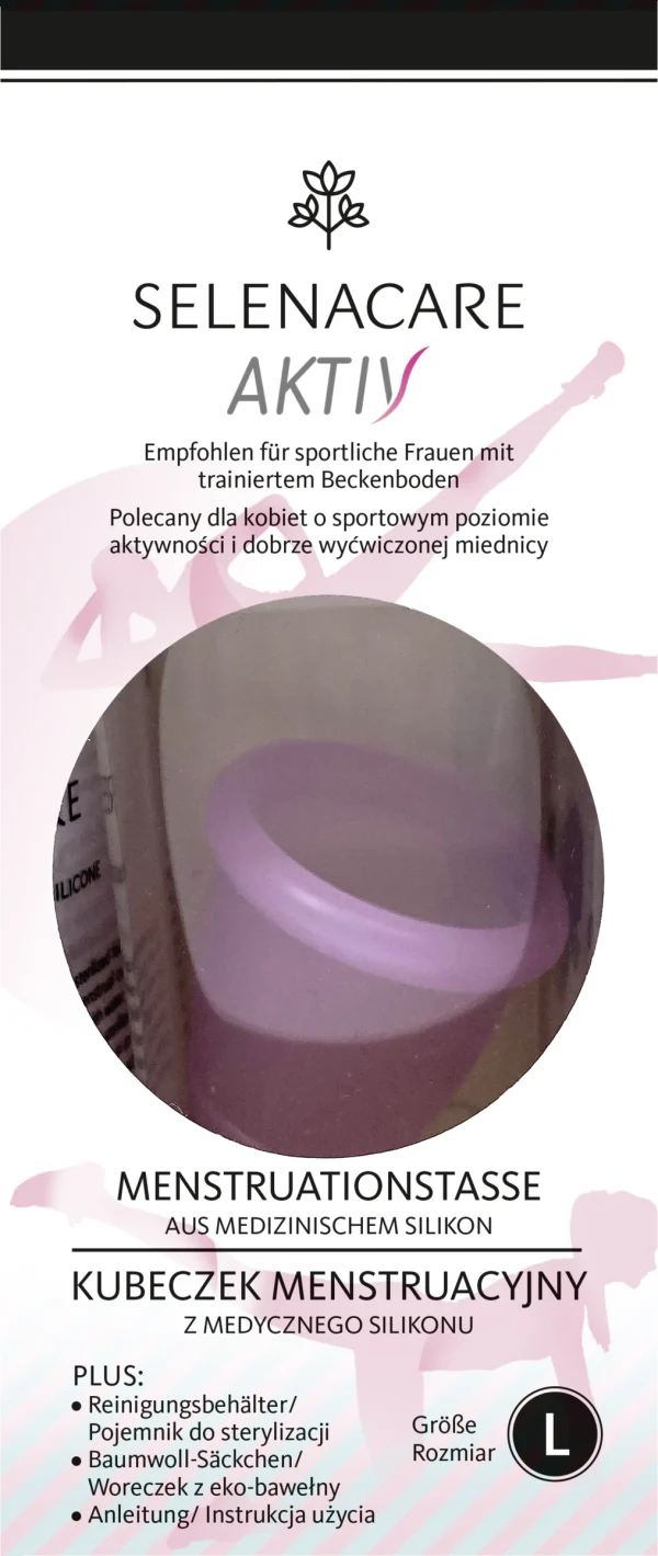 Selenacare Menstruationstasse AKTIV Gr. L 1