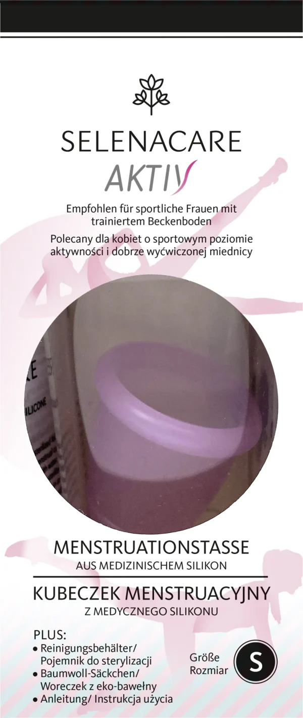 Selenacare Menstruationstasse AKTIV Gr. S 1