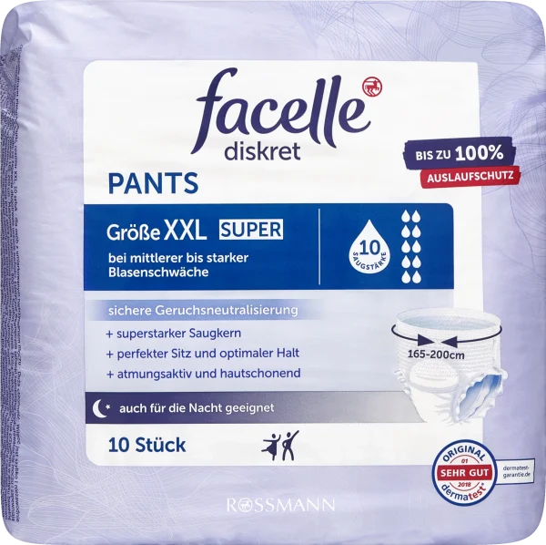 Facelle Diskret Pants Super, Gr. XXL 1
