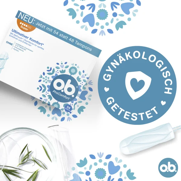 O.b. ProComfort Tampons Super 4