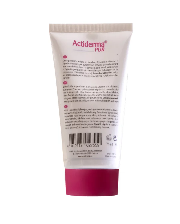 Actiderma Pur Intimpflege Salbe Hypoallergen 3