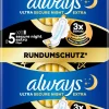 Always® Damenbinden Ultra Secure Night Extra Mit Flügeln Gr. 5 BigPack 11