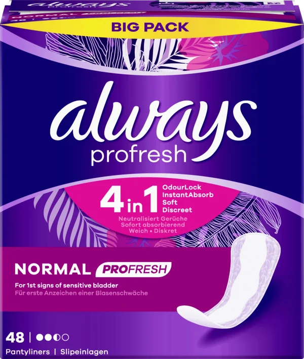 Always® Normal Profresh Slipeinlagen Big Pack 1