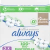 Always® Cotton Protection Binden Mit Flügeln Long Gr. 2 5