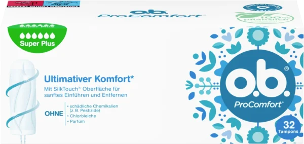 O.b. ProComfort Tampons Super Plus 1