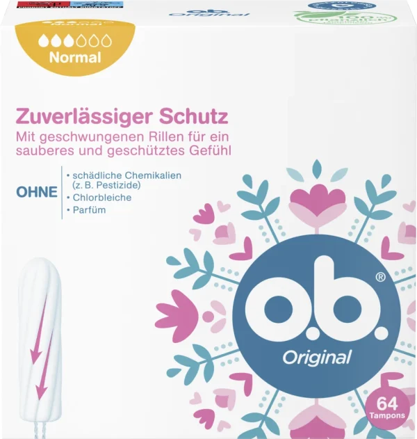 O.b. Original Tampons Normal 1