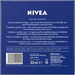 NIVEA EdT, 30 Ml 9