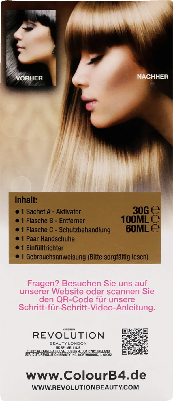 ColorB4 ColourB4 EXTRA Haarfarben-Entferner 3