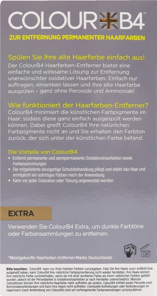 ColorB4 ColourB4 EXTRA Haarfarben-Entferner 5