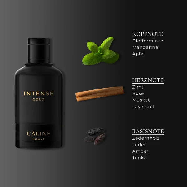Câline Homme Intense Gold, EdT 60 Ml 4