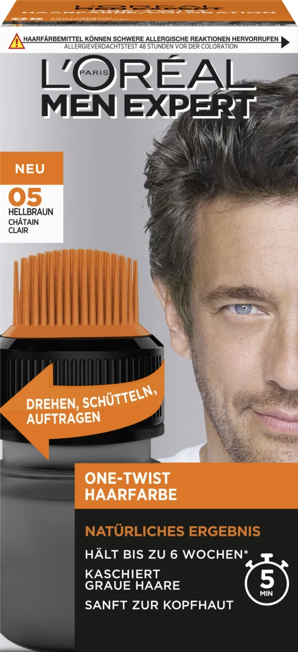 L’Oréal Paris Men Expert One-Twist Haarfarbe 05 Hellbraun 1