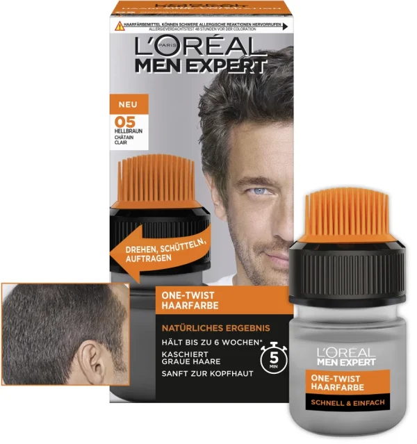 L’Oréal Paris Men Expert One-Twist Haarfarbe 05 Hellbraun 5