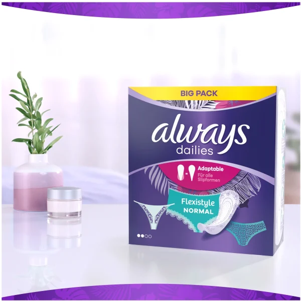 Always® Dailies Flexistyle Normal Slipeinlagen 5