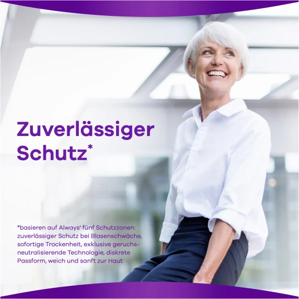 Always® Discreet Inkontinenz-Einlagen+ Long Plus 8