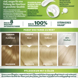 Garnier Nutrisse Ultra Crème Dauerhafte Pflege-Haarfarbe 9.12 Sehr Helles Perlblond 12