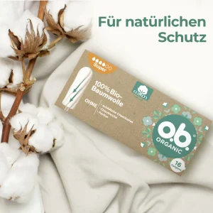 O.b. Organic Tampons Super 21