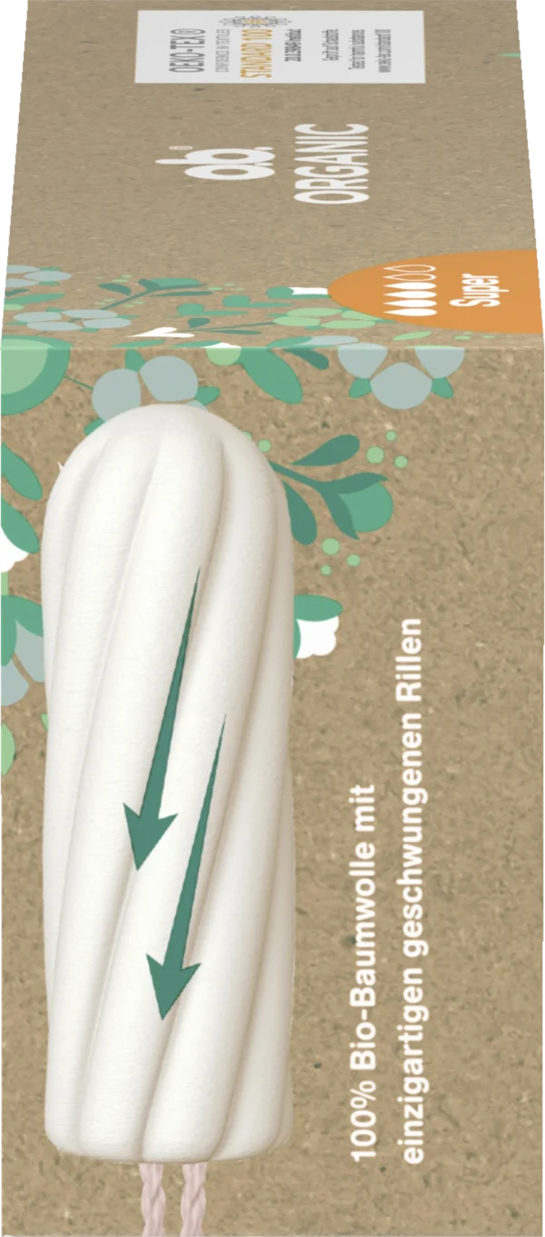 O.b. Organic Tampons Super 4