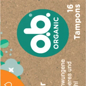 O.b. Organic Tampons Super 15