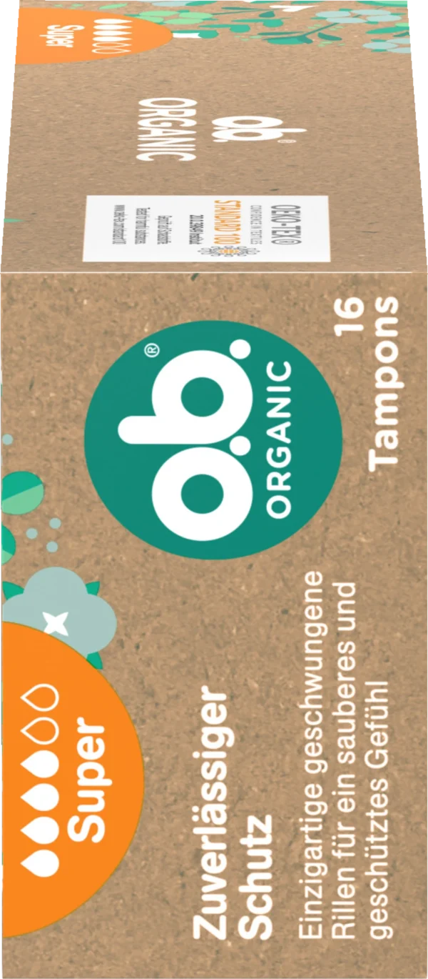 O.b. Organic Tampons Super 3