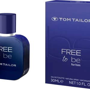 Tom Tailor Free To Be For Him, EdT 30 Ml 9