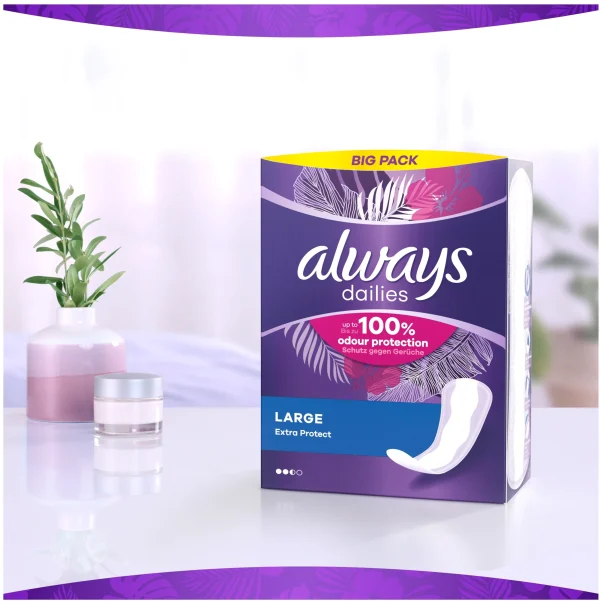 Always Dailies Large Extra Protect Slipeinlagen Big Pack 4