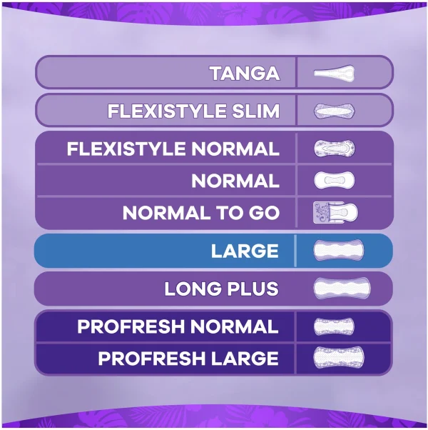 Always Dailies Large Extra Protect Slipeinlagen Big Pack 6