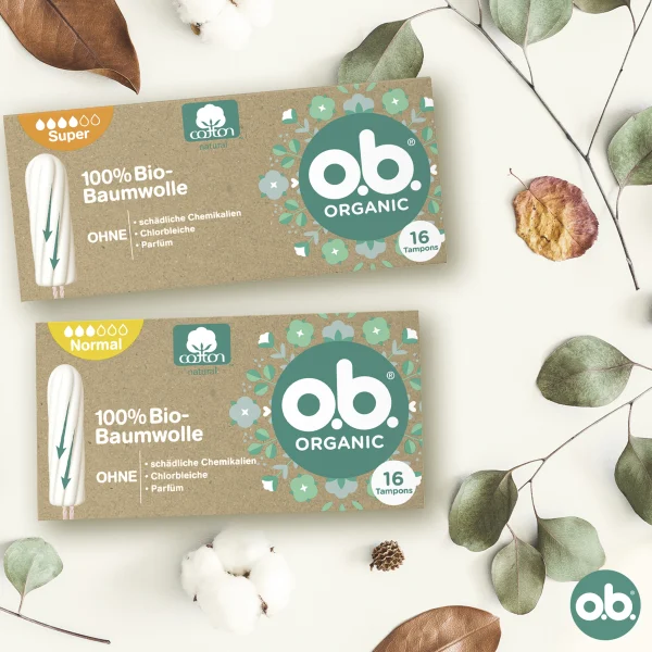 O.b. Organic Tampons Super 9