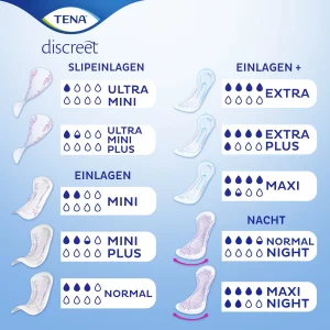 TENA Discreet Extra Einlagen 10+2 13