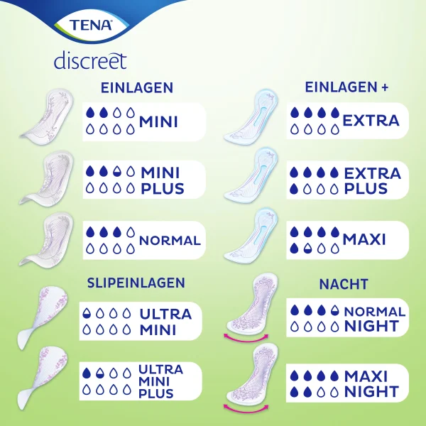 TENA Discreet Normal Einlagen 12+3 8