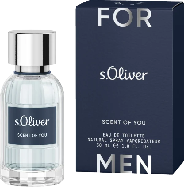 S.Oliver Scent Of You Men, EdT 30 Ml 5