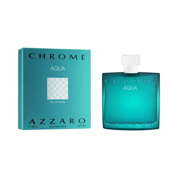 Azzaro Chrome Aqua, EdT 100 Ml 3