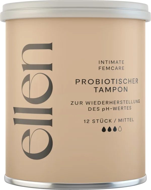 Ellen Probiotischer Tampon Mittel 1